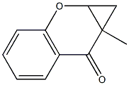 7a-Methyl-1,1a-dihydro-2-oxa-2H-cyclopropa[b]naphthalene-7(7aH)-one,,结构式