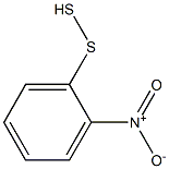 2-Nitrophenyl hydrodisulfide