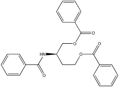 (+)-N-[(R)-3-Benzoyloxy-1-(benzoyloxymethyl)propyl]benzamide|