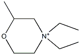 4,4-Diethyl-2-methylmorpholinium