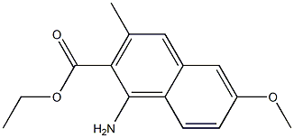 1-Amino-3-methyl-6-methoxy-2-naphthoic acid ethyl ester|