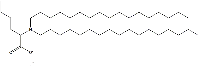 2-(Diheptadecylamino)hexanoic acid lithium salt|