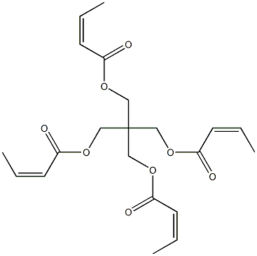  Bis[(Z)-2-butenoic acid]2,2-bis[[(Z)-2-butenoyloxy]methyl]-1,3-propanediyl ester