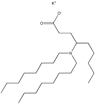 4-(Dioctylamino)nonanoic acid potassium salt,,结构式