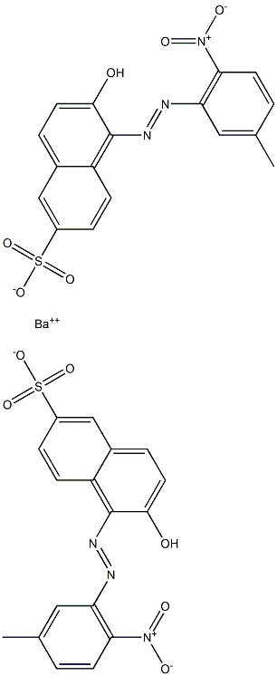 Bis[1-[(3-methyl-6-nitrophenyl)azo]-2-hydroxy-6-naphthalenesulfonic acid]barium salt