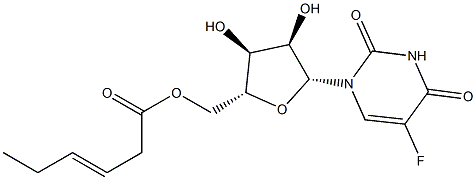 5'-O-(3-Hexenoyl)-5-fluorouridine|