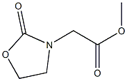 2-Oxooxazolidine-3-acetic acid methyl ester,,结构式