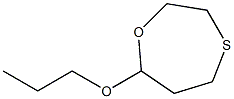 7-Propoxy-1,4-oxathiepane 结构式