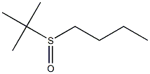 Butyl tert-butyl sulfoxide Structure