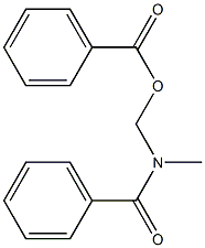 Benzoic acid [[benzoyl](methyl)amino]methyl ester