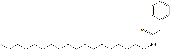 N-Octadecyl-2-phenylethaneselenoamide Structure