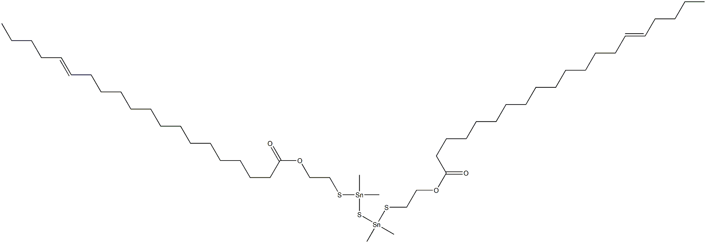 Bis[dimethyl[[2-(14-nonadecenylcarbonyloxy)ethyl]thio]stannyl] sulfide