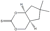 (4aS,7aS)-6,6-Dimethyl-4,4a,5,6,7,7a-hexahydrocyclopenta-1,3-dioxin-2-thione