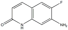 7-Amino-6-fluoroquinolin-2(1H)-one|