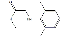 N,N-Dimethyl-2-(2,6-xylidino)acetamide Struktur