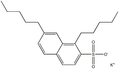  1,7-Dipentyl-2-naphthalenesulfonic acid potassium salt