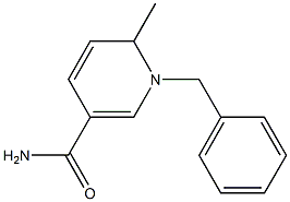 1-Benzyl-1,6-dihydro-6-methylpyridine-3-carboxamide Structure