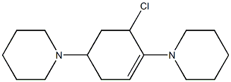 1,4-Dipiperidino-6-chloro-1-cyclohexene