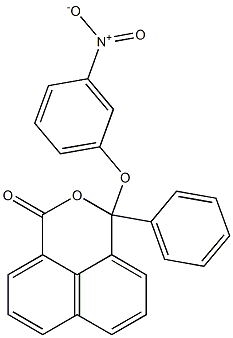 3-Phenyl-3-(3-nitrophenoxy)-1H,3H-naphtho[1,8-cd]pyran-1-one|