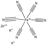  Potassium zinc hexacyanoferrate(II)