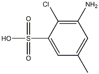 3-Amino-2-chloro-5-methylbenzenesulfonic acid