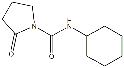 1-(Cyclohexylcarbamoyl)-2-pyrrolidone Struktur