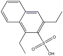 1,3-Diethyl-2-naphthalenesulfonic acid Structure