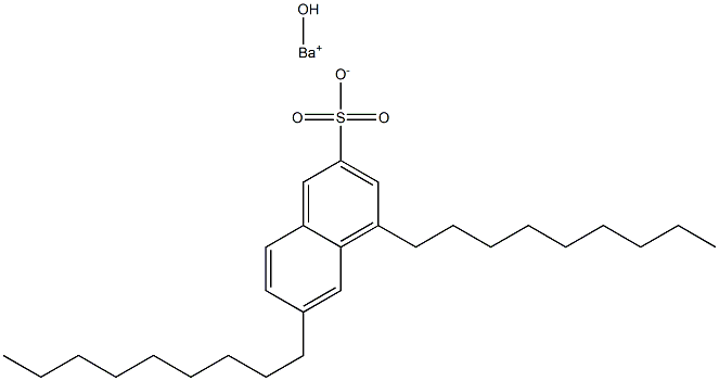 4,6-Dinonyl-2-naphthalenesulfonic acid hydroxybarium salt