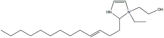 1-Ethyl-1-(2-hydroxyethyl)-2-(3-tridecenyl)-4-imidazoline-1-ium|