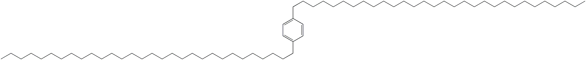 1,4-Ditriacontylbenzene Structure