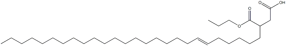  3-(6-Hexacosenyl)succinic acid 1-hydrogen 4-propyl ester