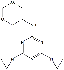 5-[[4,6-Bis(1-aziridinyl)-1,3,5-triazin-2-yl]amino]-1,3-dioxane