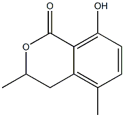 3,4-Dihydro-8-hydroxy-3,5-dimethyl-1H-2-benzopyran-1-one