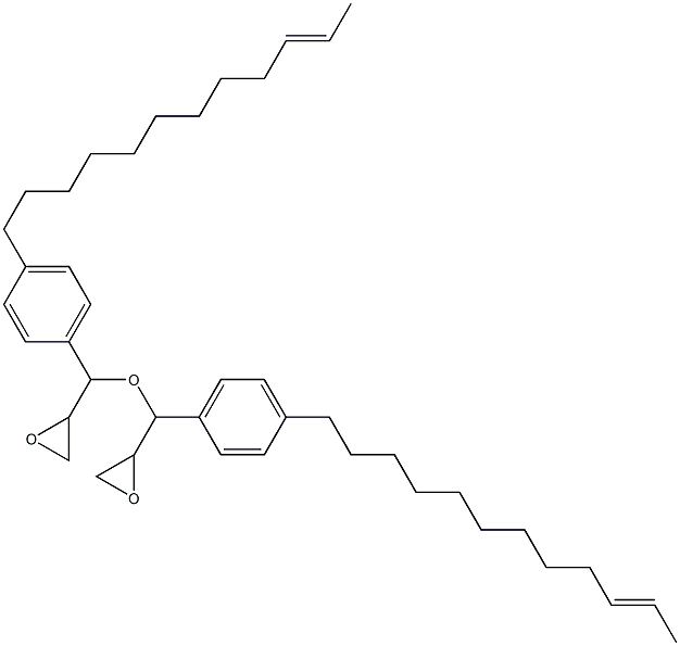 4-(10-Dodecenyl)phenylglycidyl ether,,结构式