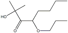 4-Propoxy-2-hydroxy-2-methyl-3-octanone