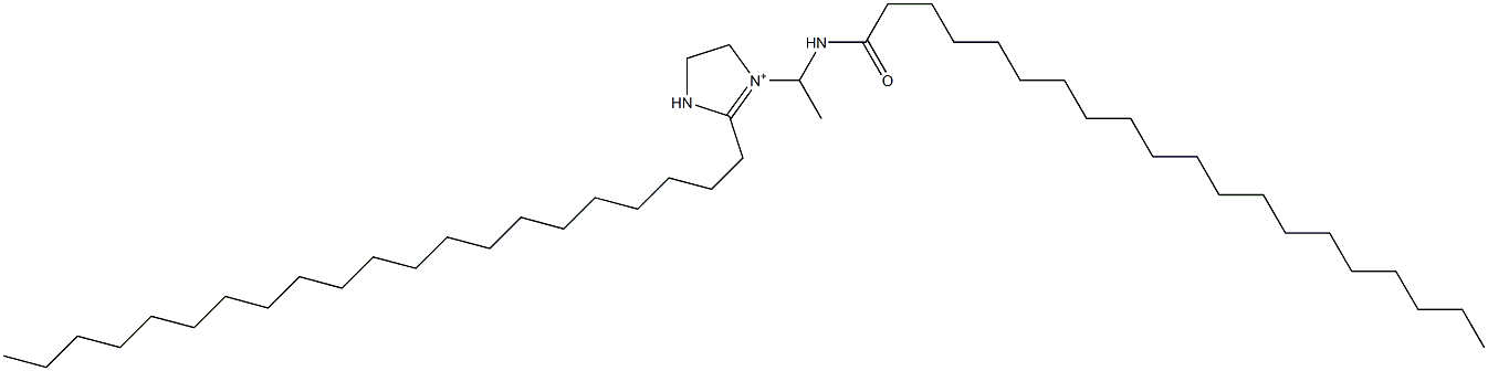 2-Henicosyl-1-[1-(icosanoylamino)ethyl]-1-imidazoline-1-ium|