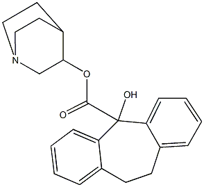 10,11-Dihydro-5-hydroxy-5H-dibenzo[a,d]cycloheptene-5-carboxylic acid quinuclidin-3-yl ester