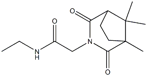  2,4-Dioxo-N-ethyl-1,8,8-trimethyl-3-azabicyclo[3.2.1]octane-3-acetamide