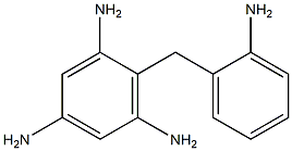 4-[(2-Aminophenyl)methyl]-1,3,5-benzenetriamine Struktur
