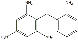 4-[(2-Aminophenyl)methyl]-1,3,5-benzenetriamine,,结构式