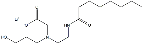 N-(3-Hydroxypropyl)-N-[2-(octanoylamino)ethyl]glycine lithium salt|