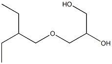 3-[(2-Ethylbutyl)oxy]-1,2-propanediol Structure