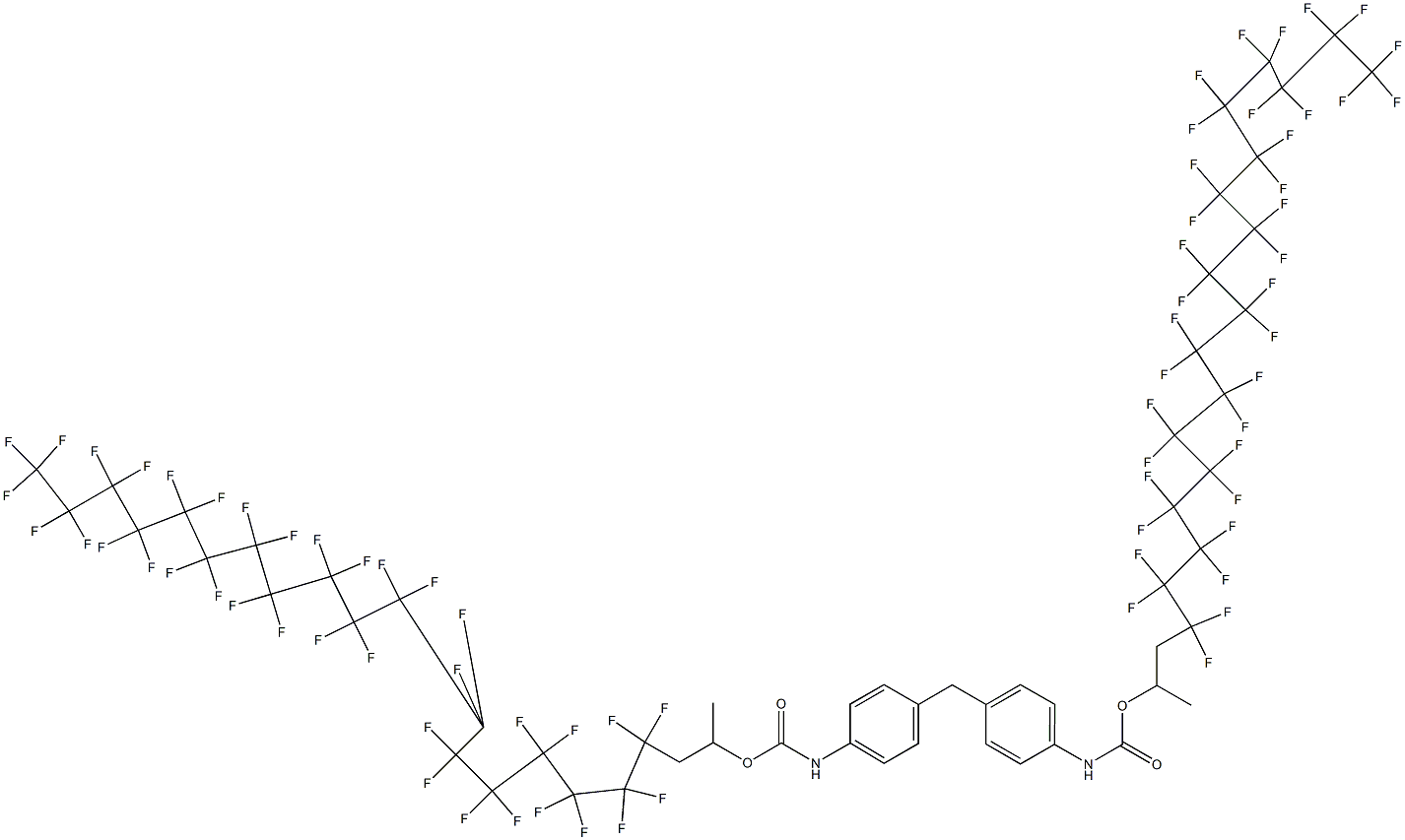  4,4'-Methylenebis[N-[1-methyl-2-(heptatriacontafluorooctadecyl)ethyl]oxycarbonylaniline]