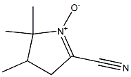 2-Cyano-4,5,5-trimethyl-1-pyrroline 1-oxide|