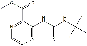3-[3-tert-Butylthioureido]pyrazine-2-carboxylic acid methyl ester|