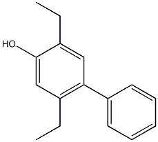 4-Phenyl-2,5-diethylphenol|