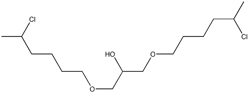 1,3-Bis(5-chlorohexyloxy)-2-propanol Structure