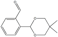 2-(5,5-Dimethyl-1,3-dioxan-2-yl)benzaldehyde,,结构式