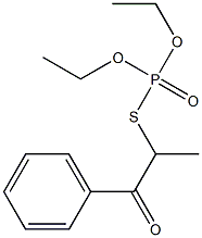 Thiophosphoric acid O,O-diethyl S-(1-benzoylethyl) ester