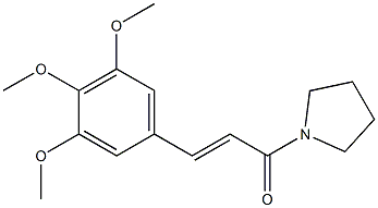 1-[3-(3,4,5-Trimethoxyphenyl)acryloyl]pyrrolidine
